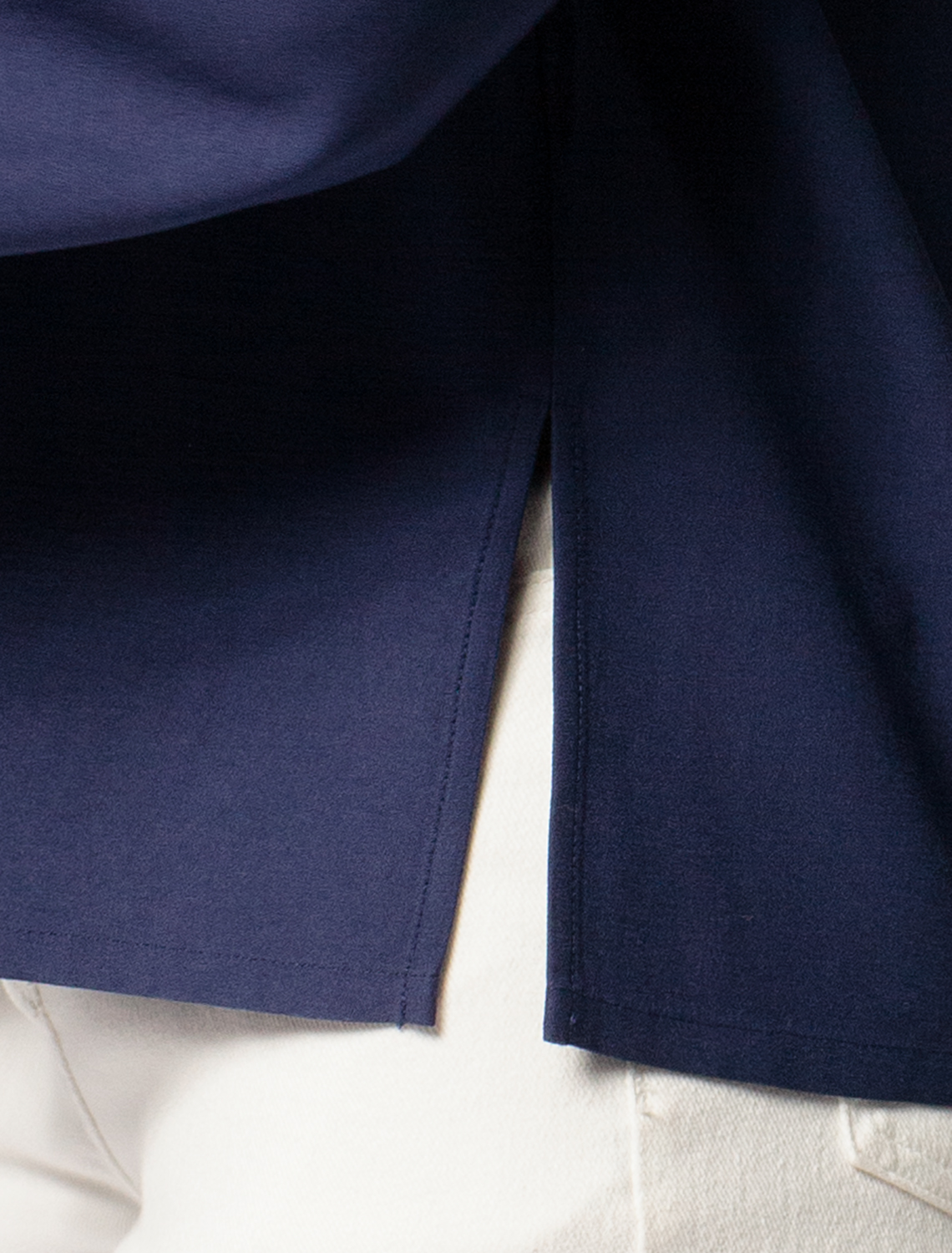 картинка Блузка женская дымчатый синий магазин Одежда+ являющийся официальным дистрибьютором в России 